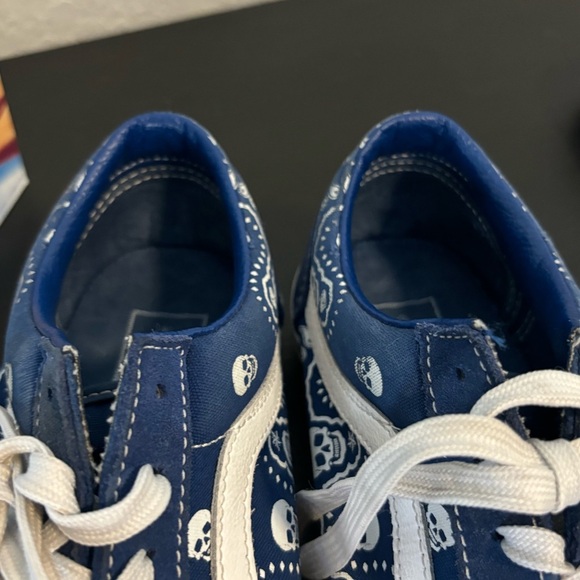 Vans Style 36 'Bandana - True Blue' - Men's Size 8.5 W size 10Shoes Sneakers - Picture 16 of 17